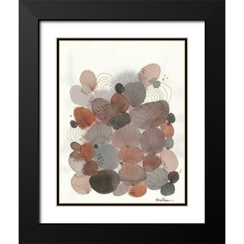 Glamstone Black Modern Wood Framed Art Print with Double Matting by Rupe, Kim
