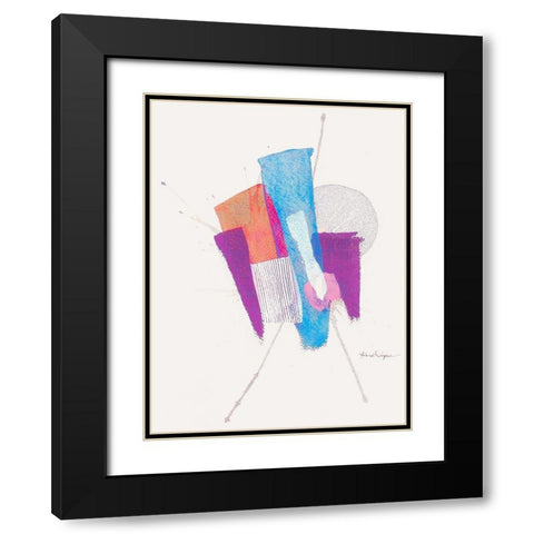 Shattered Dreams 1 Black Modern Wood Framed Art Print with Double Matting by Rupe, Kim