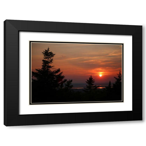 Somewhere In The Distance 1 Black Modern Wood Framed Art Print with Double Matting by Colberg, Lisa