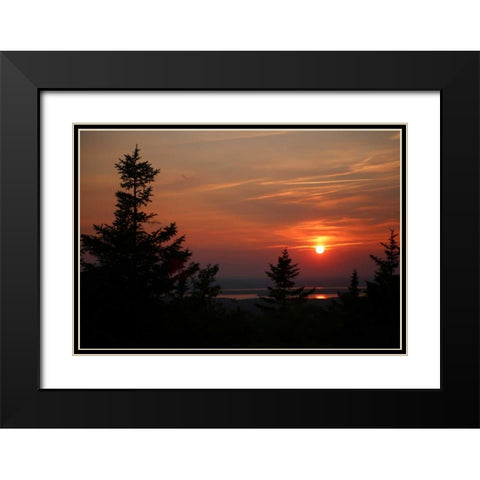 Somewhere In The Distance 1 Black Modern Wood Framed Art Print with Double Matting by Colberg, Lisa