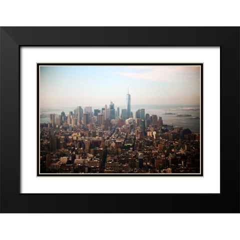 Concret Jungle 1 Black Modern Wood Framed Art Print with Double Matting by Colberg, Lisa