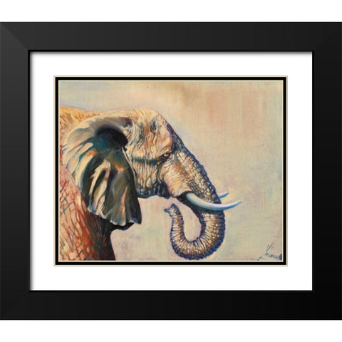 Dream Little Girl 1 Black Modern Wood Framed Art Print with Double Matting by Colberg, Lisa