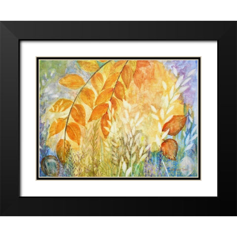 Mineral Wood II Black Modern Wood Framed Art Print with Double Matting by Rossi, Lorraine