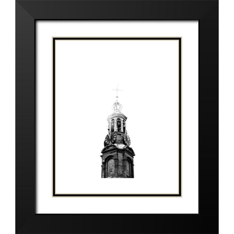Amsterdam 1 Black Modern Wood Framed Art Print with Double Matting by Straatsma, Leah