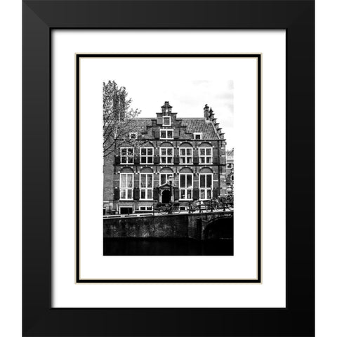 Amsterdam 6 Black Modern Wood Framed Art Print with Double Matting by Straatsma, Leah