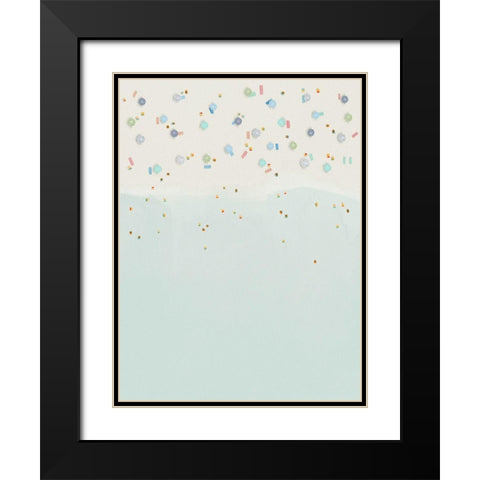 View From Above Black Modern Wood Framed Art Print with Double Matting by Straatsma, Leah