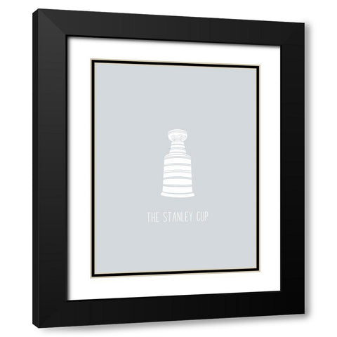 Stanley Cup Black Modern Wood Framed Art Print with Double Matting by Straatsma, Leah