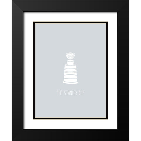 Stanley Cup Black Modern Wood Framed Art Print with Double Matting by Straatsma, Leah