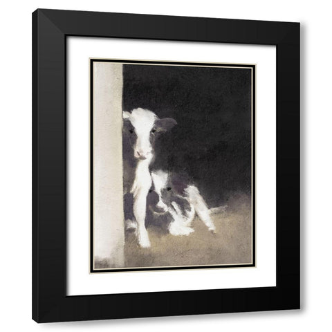 Best Friends Black Modern Wood Framed Art Print with Double Matting by Straatsma, Leah