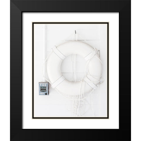 Life File B Black Modern Wood Framed Art Print with Double Matting by Straatsma, Leah