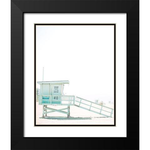 Hut Black Modern Wood Framed Art Print with Double Matting by Straatsma, Leah