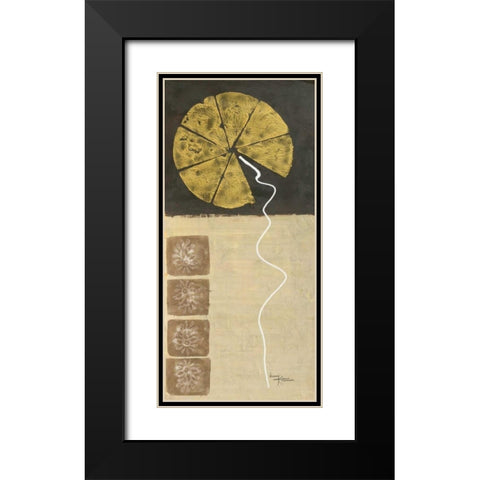 The Rising 1 Black Modern Wood Framed Art Print with Double Matting by Umang