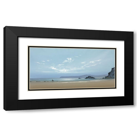 Ebb Tide 1 Black Modern Wood Framed Art Print with Double Matting by Lee, Spencer
