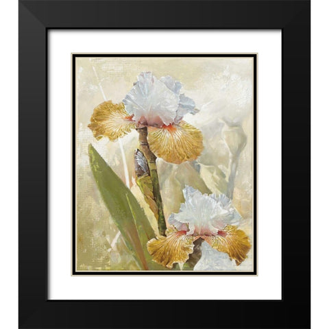 At The Royal Ball Black Modern Wood Framed Art Print with Double Matting by May