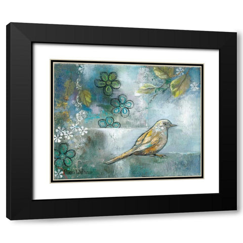 Fly Into Tomorrow 1 Black Modern Wood Framed Art Print with Double Matting by May