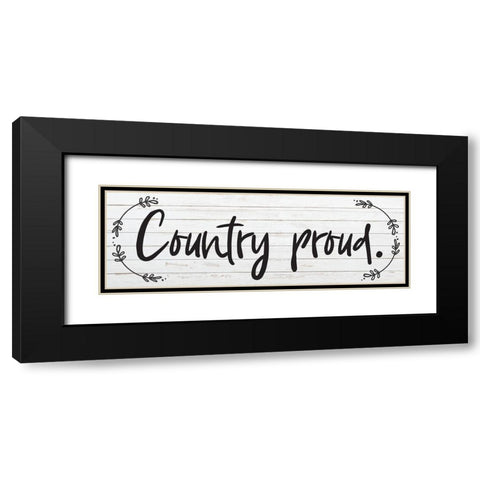 Farm Raised 4 Black Modern Wood Framed Art Print with Double Matting by Hogan, Melody