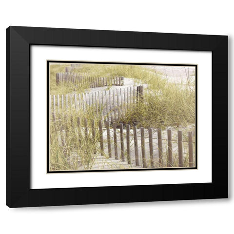 Coastal Photograpy Textured Black Modern Wood Framed Art Print with Double Matting by Hogan, Melody
