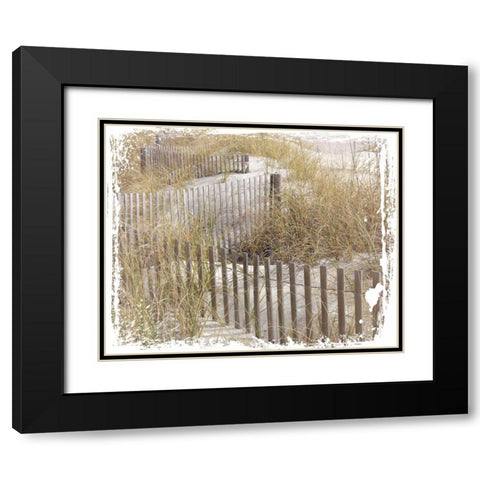 Coastal Photography 1 Black Modern Wood Framed Art Print with Double Matting by Hogan, Melody
