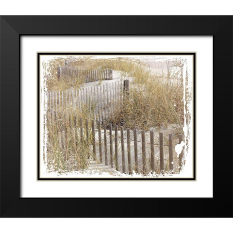Coastal Photography 1 Black Modern Wood Framed Art Print with Double Matting by Hogan, Melody