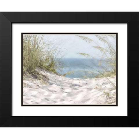 Coastal Photograpy Untextured Black Modern Wood Framed Art Print with Double Matting by Hogan, Melody