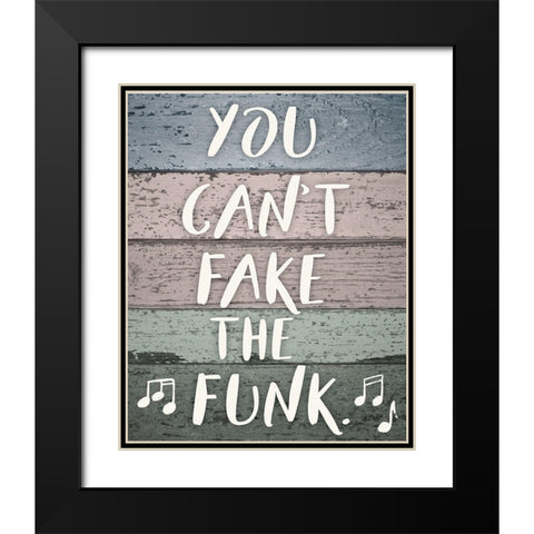 Spring Funk 1 Black Modern Wood Framed Art Print with Double Matting by Hogan, Melody