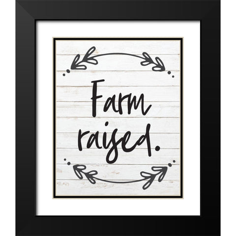 Farm Raised 5 Black Modern Wood Framed Art Print with Double Matting by Hogan, Melody