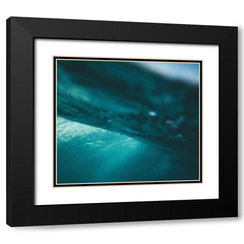 By the Sea 3 Black Modern Wood Framed Art Print with Double Matting by Hogan, Melody