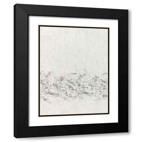 Spires 1 Black Modern Wood Framed Art Print with Double Matting by Hogan, Melody