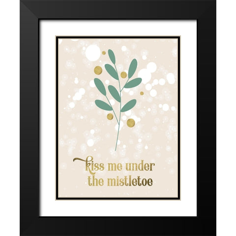 Winter Wonderland 2 Black Modern Wood Framed Art Print with Double Matting by Hogan, Melody