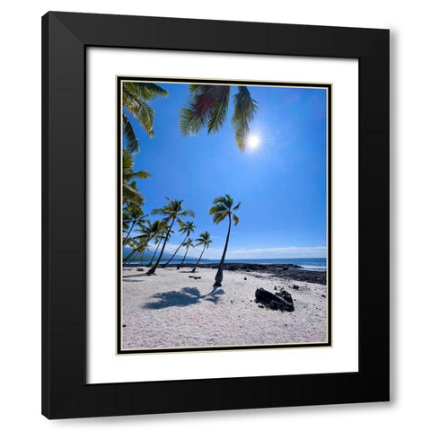 Walking Into Forgiveness Black Modern Wood Framed Art Print with Double Matting by Nebula, Melissa
