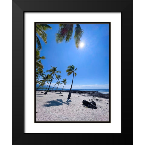 Walking Into Forgiveness Black Modern Wood Framed Art Print with Double Matting by Nebula, Melissa