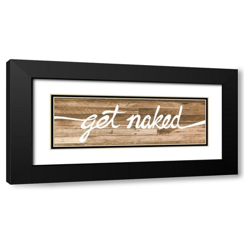 Get Naked 2 Black Modern Wood Framed Art Print with Double Matting by Prime, Marcus