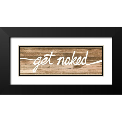 Get Naked 2 Black Modern Wood Framed Art Print with Double Matting by Prime, Marcus