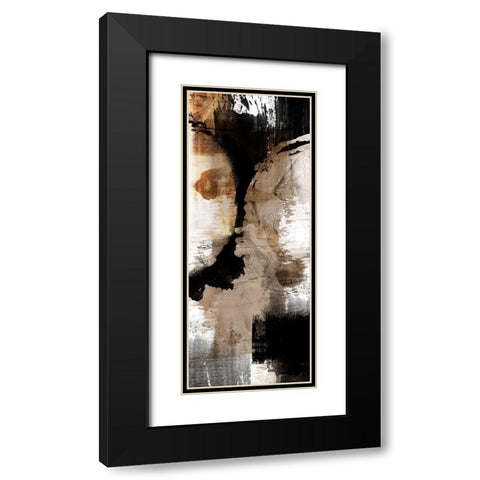 Distressed Road 1 Black Modern Wood Framed Art Print with Double Matting by Prime, Marcus