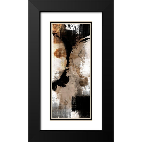Distressed Road 1 Black Modern Wood Framed Art Print with Double Matting by Prime, Marcus