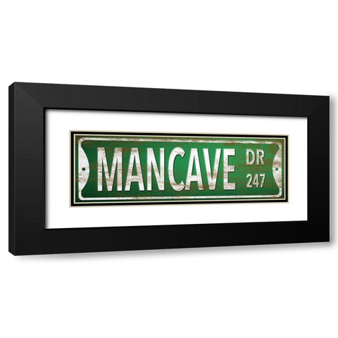 Mancave Drive Black Modern Wood Framed Art Print with Double Matting by Prime, Marcus
