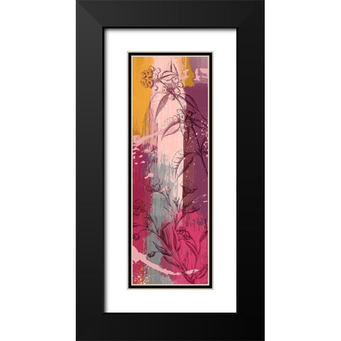 Flower Wine 2 Black Modern Wood Framed Art Print with Double Matting by Prime, Marcus