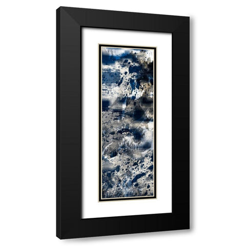 Quaint Indigo 1 Black Modern Wood Framed Art Print with Double Matting by Prime, Marcus