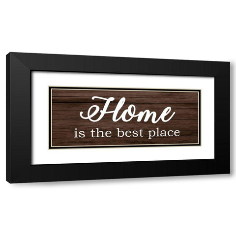 Best Home Black Modern Wood Framed Art Print with Double Matting by Prime, Marcus