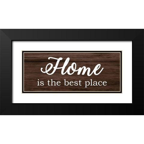 Best Home Black Modern Wood Framed Art Print with Double Matting by Prime, Marcus