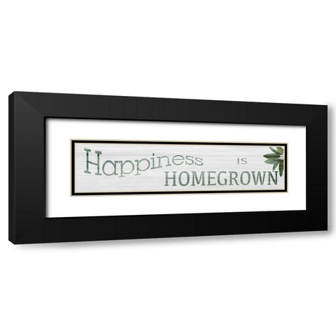 Homegrown 2 Black Modern Wood Framed Art Print with Double Matting by Prime, Marcus