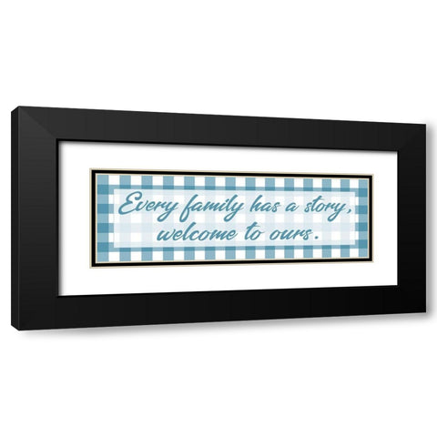 Family Story 1 Black Modern Wood Framed Art Print with Double Matting by Prime, Marcus