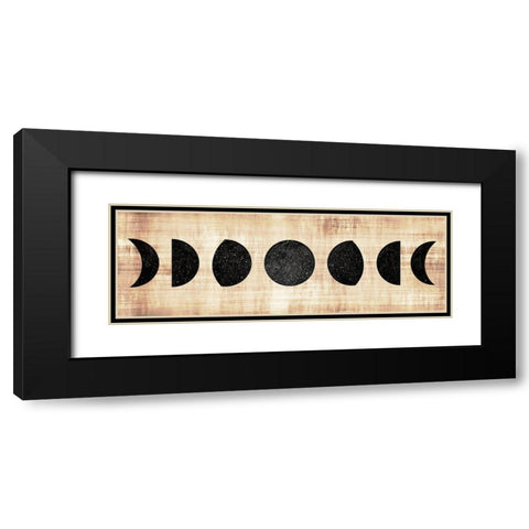 Weaved Phases 1 Black Modern Wood Framed Art Print with Double Matting by Prime, Marcus