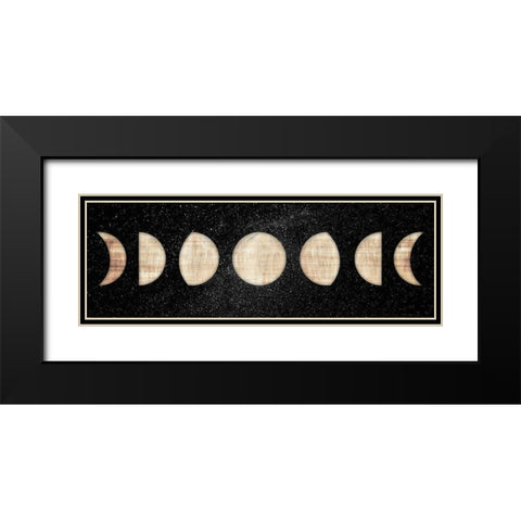 Weaved Phases 2 Black Modern Wood Framed Art Print with Double Matting by Prime, Marcus