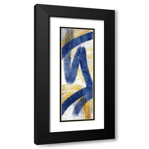 Striking Marks 2 Black Modern Wood Framed Art Print with Double Matting by Prime, Marcus