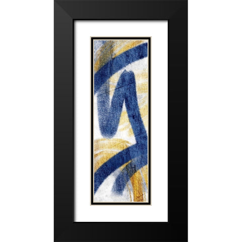 Striking Marks 2 Black Modern Wood Framed Art Print with Double Matting by Prime, Marcus