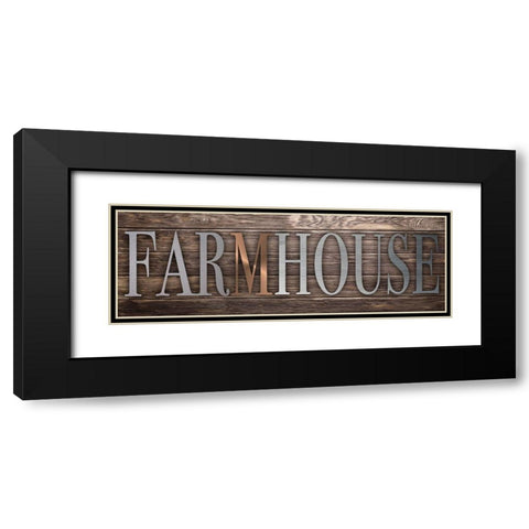 Natural Farmhouse 2 Black Modern Wood Framed Art Print with Double Matting by Prime, Marcus