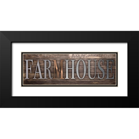 Natural Farmhouse 2 Black Modern Wood Framed Art Print with Double Matting by Prime, Marcus
