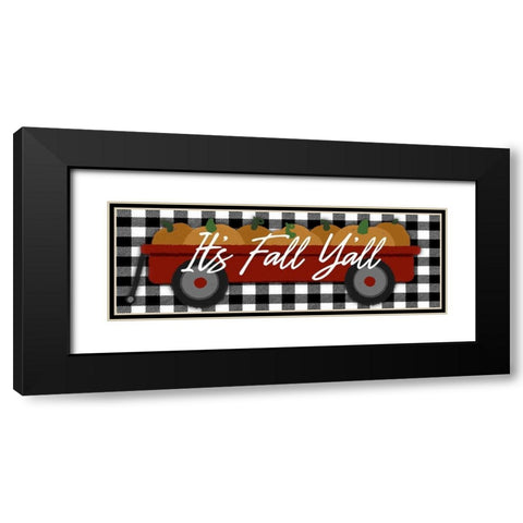 Its Fall Yall Black Modern Wood Framed Art Print with Double Matting by Prime, Marcus