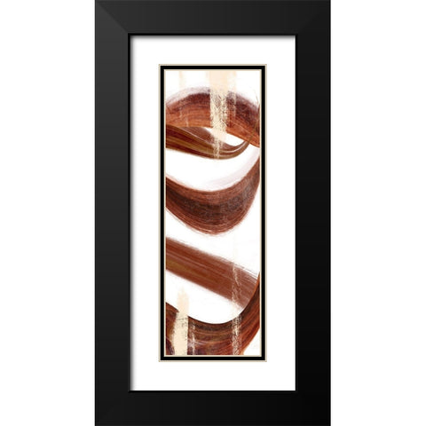 Oil Streak 6 Black Modern Wood Framed Art Print with Double Matting by Prime, Marcus